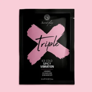 Secret Play Triple X 3-in-1 Unisex Pleasure Enhancer Gel, 2 ml
