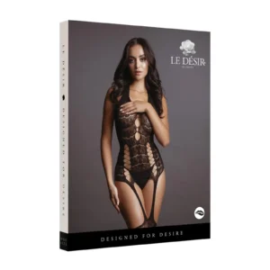Le Désir Lace Suspender Bodystocking – One Size