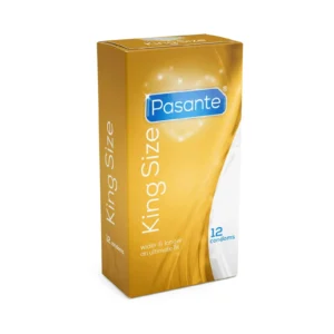 Pasante King Size Condoms, 12 Pack