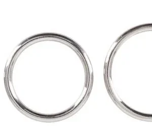 Bad Kitty Set of 5 Metal Rings — Set of Metal Rings