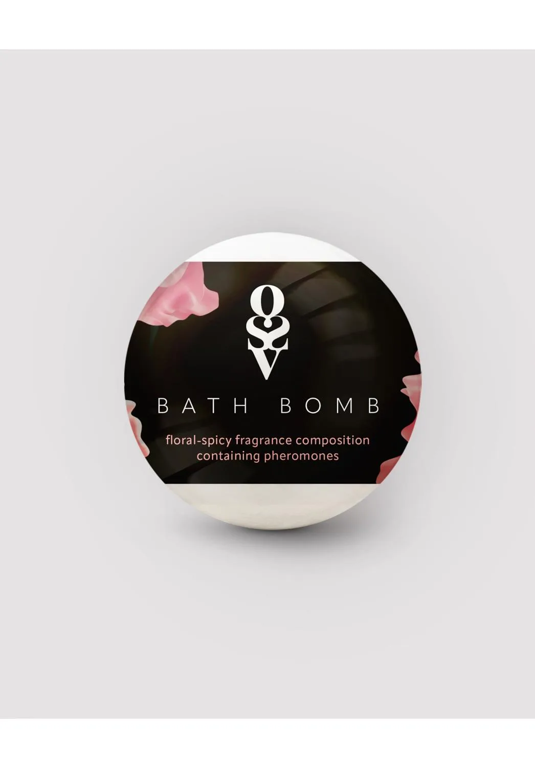 Obsessive Floral-Spicy Bath Bomb with Pheromones, 100 g