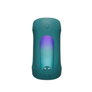 Lovense Gush 2 Motion App-Controlled Masturbator with Gyroscope, Turquoise