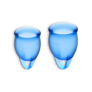 Satisfyer Feel Confident Menstrual Cup Dark Blue