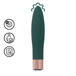 Loveline Mini Bullet Vibrator in Forest Green