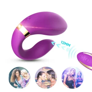 B - Series Joy Crescent Purple Couple Vibrator