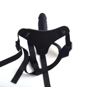 Toyz4Lovers Black Realistic Strap-On Dildo
