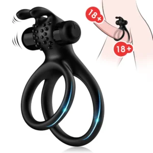 B - Series Joy Traveler Black Vibrating Cock Ring