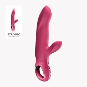 Fun Factory Bi Stronic Arc Dual-Stimulation Vibrator – Raspberry