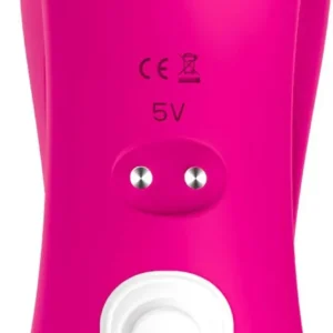 B - Series Joy Silicone Dual-Motor Vibrator, Rose Red