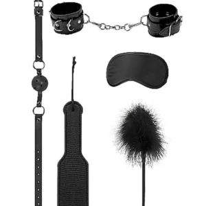 Ouch! Introductory Bondage Kit #4 Black