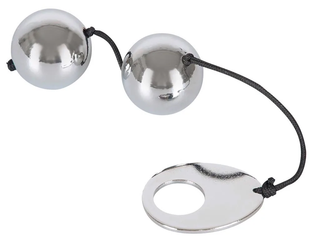 Bad Kitty Metal Love Balls — Stainless Steel Vaginal Balls