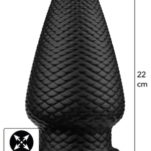 Hidden Desire Giant Dragon XXL PVC Butt Plug with Suction Cup