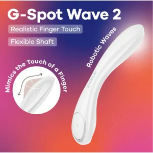 Satisfyer G-Spot Wave 2 G-Spot Stimulator in White