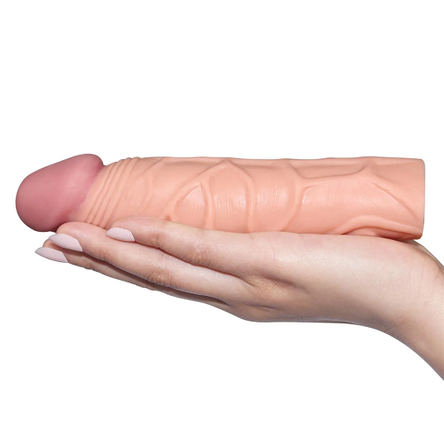 Lovetoy Pleasure X Tender Penis Sleeve Flesh – 1-Inch Extension