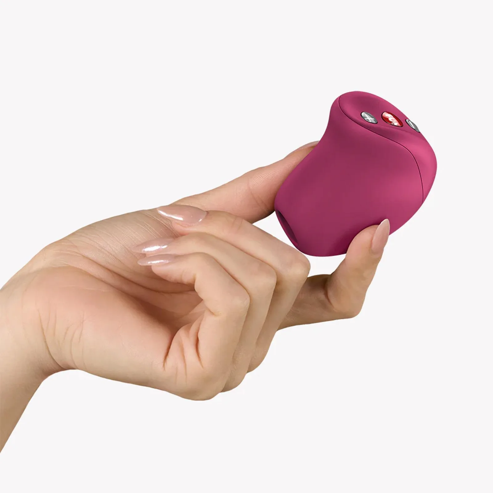 Fun Factory Mea Clitoral Air-Pulse Stimulator – Wine Red