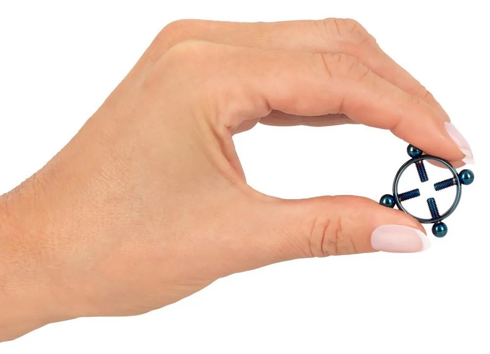 Bad Kitty Blue Moon - Stainless Steel Nipple Clamps