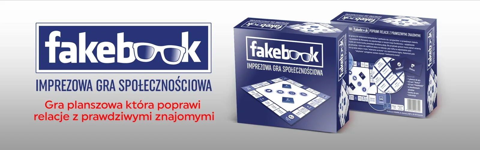 Grammi Gry-fakebook Board Game