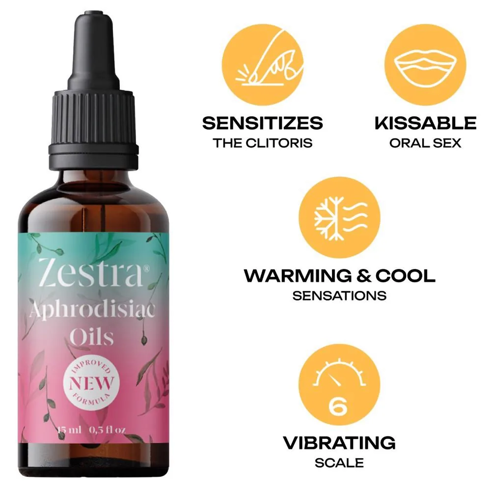 Zestra Aphrodisiac — Arousal Oil for Women, 15 ml