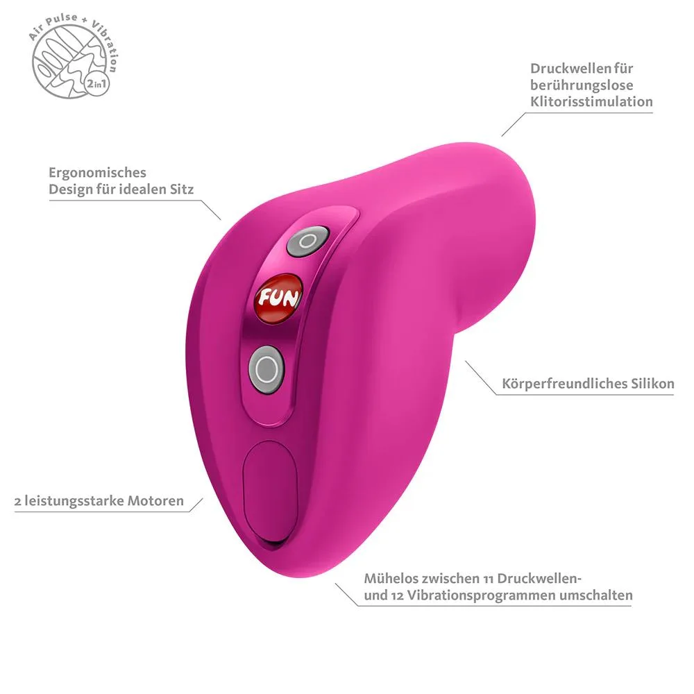 Fun Factory Allure Magenta Air-Pulse Clitoral Stimulator