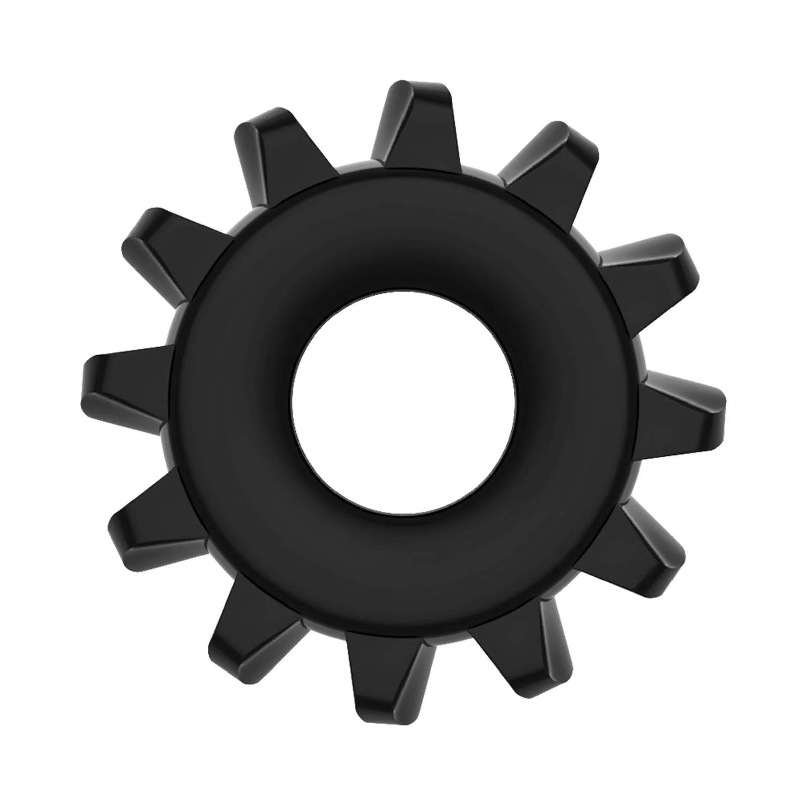 Lovetoy POWER PLUS Cockring Black TPE