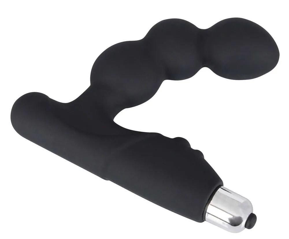 Rebel Prostate Stimulator Curved Beaded P-Point — prostate stimulator