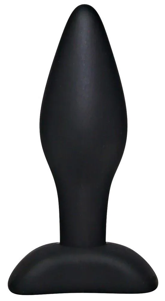 Black Velvets Small Plug — Silicone Anal Plug