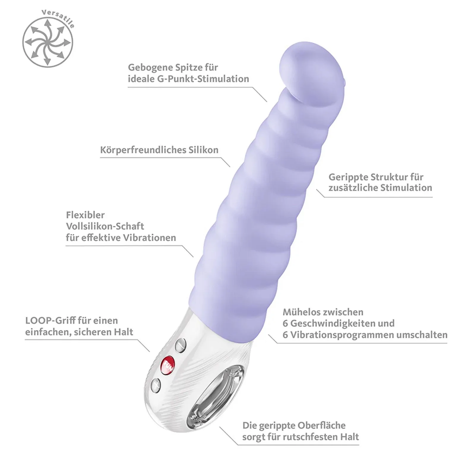 Fun Factory Patchy Paul Purple G-Spot Vibrator