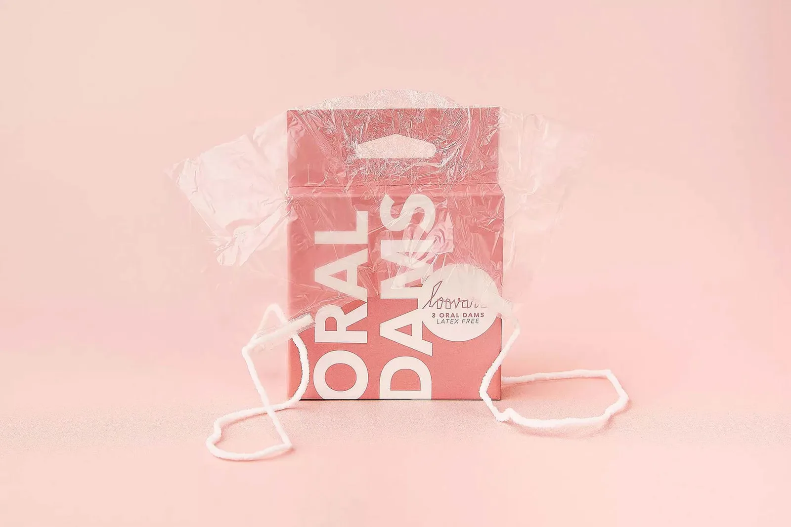 Loovara Oral Dams - Lateksowe chusteczki ochronne do seksu oralnego, 18 sztuk