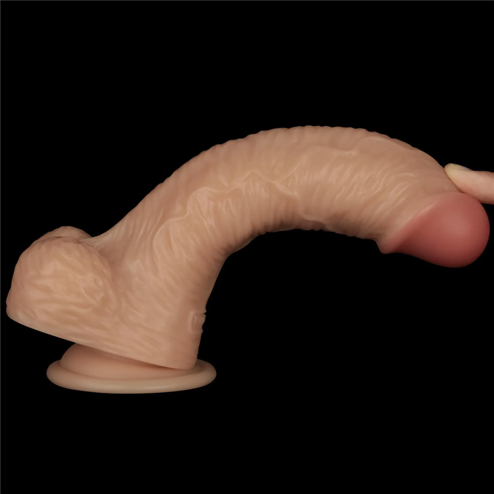 Lovetoy Power Basics Cock 8.5 Inch Realistic Vibrator with 10 Modes