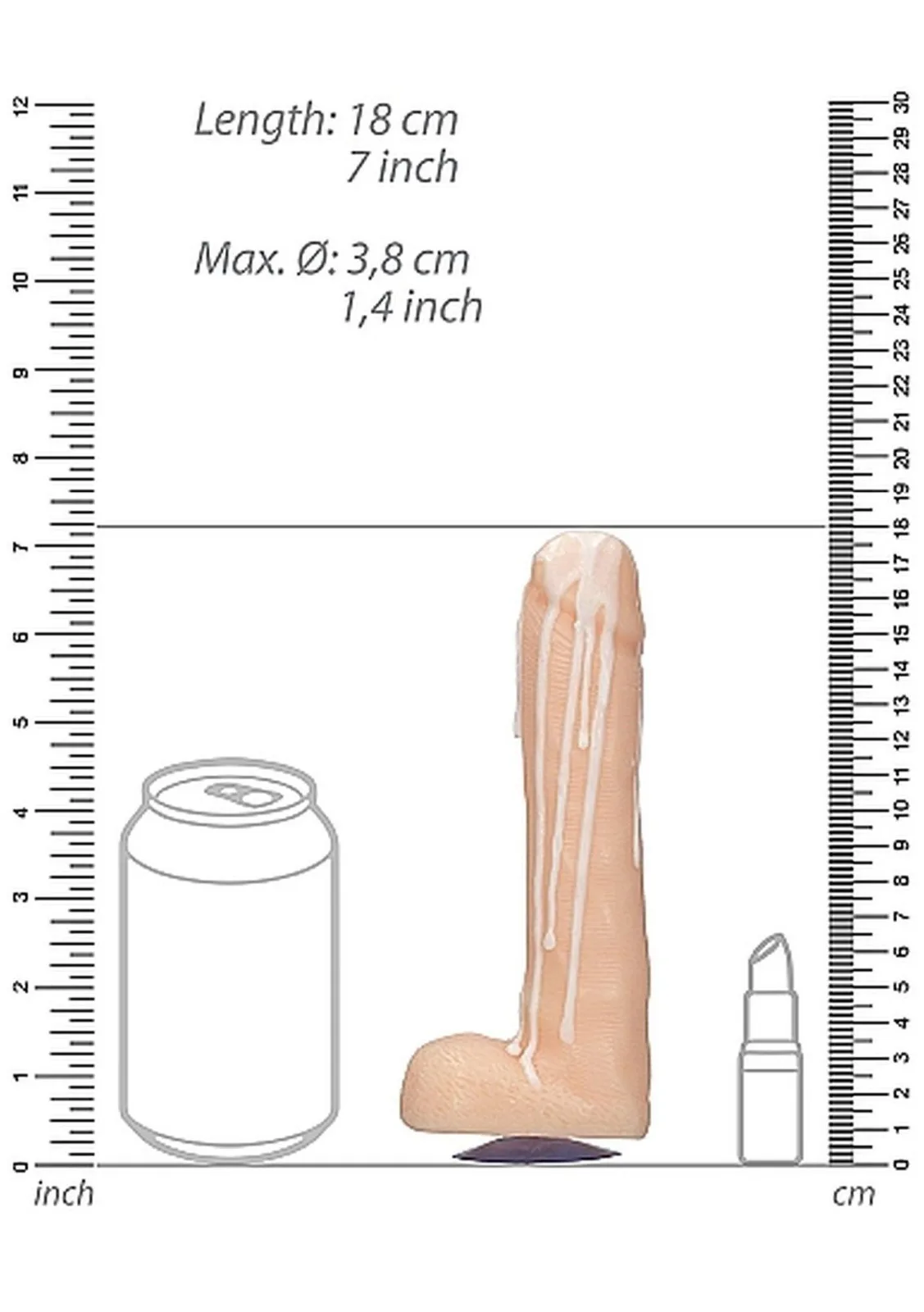 S-Line Dicky Soap With Balls Penis-Shaped Soap