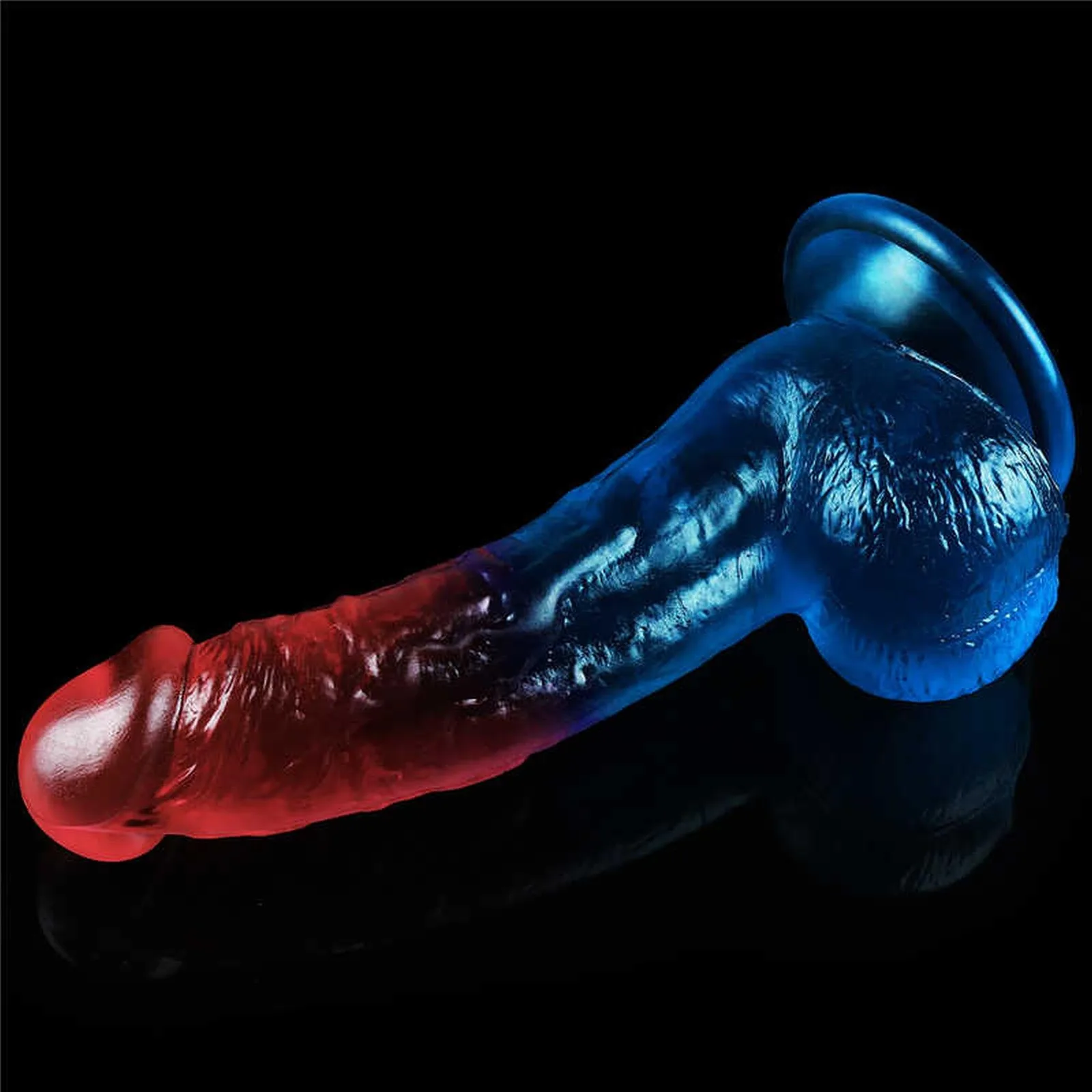 Lovetoy Dazzle Studs 20 cm Realistic Curved Dildo with Suction Cup