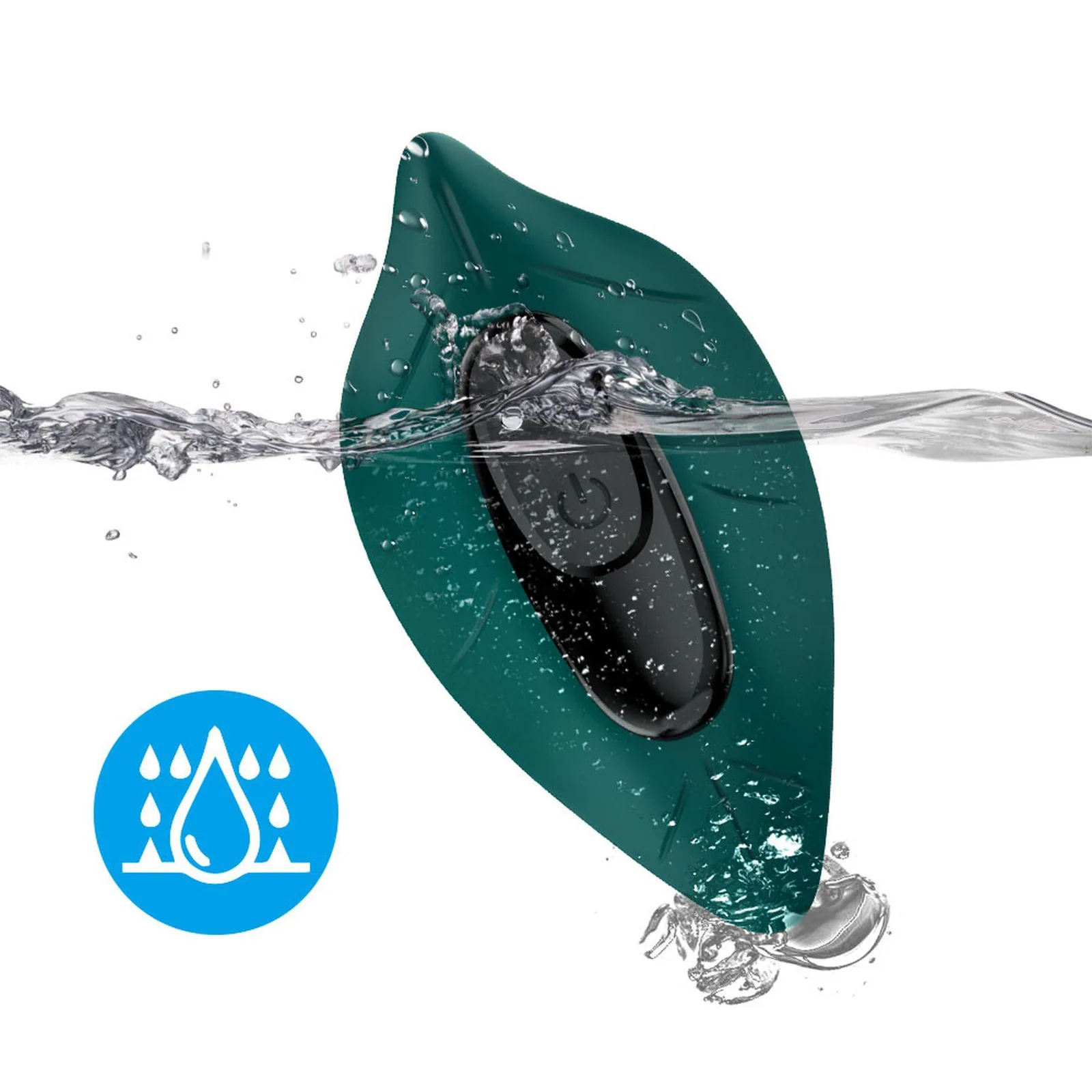 B - Series Joy Leavess Green Mini Vibrator with 9 Vibration Functions