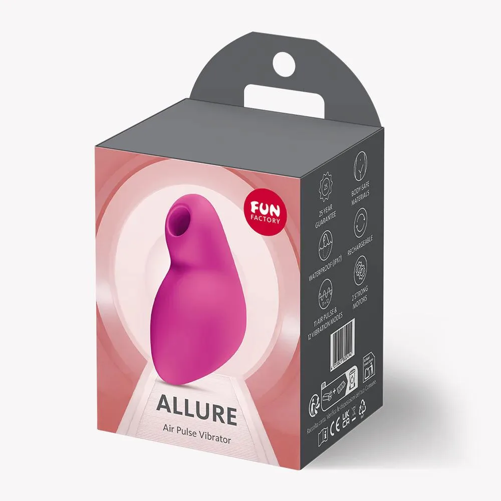 Fun Factory Allure Magenta Air-Pulse Clitoral Stimulator