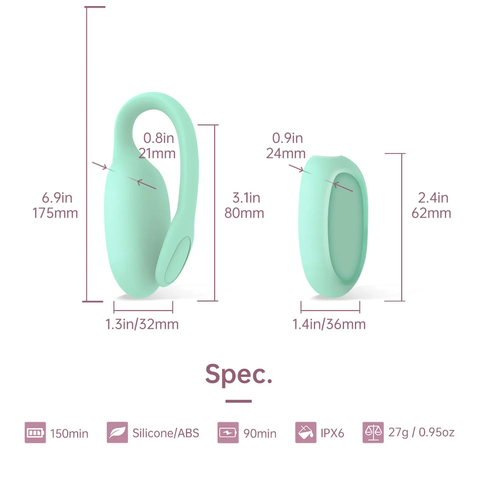 Magic Motion FitCute Kegel Rejuve Smart Pelvic Floor Trainer