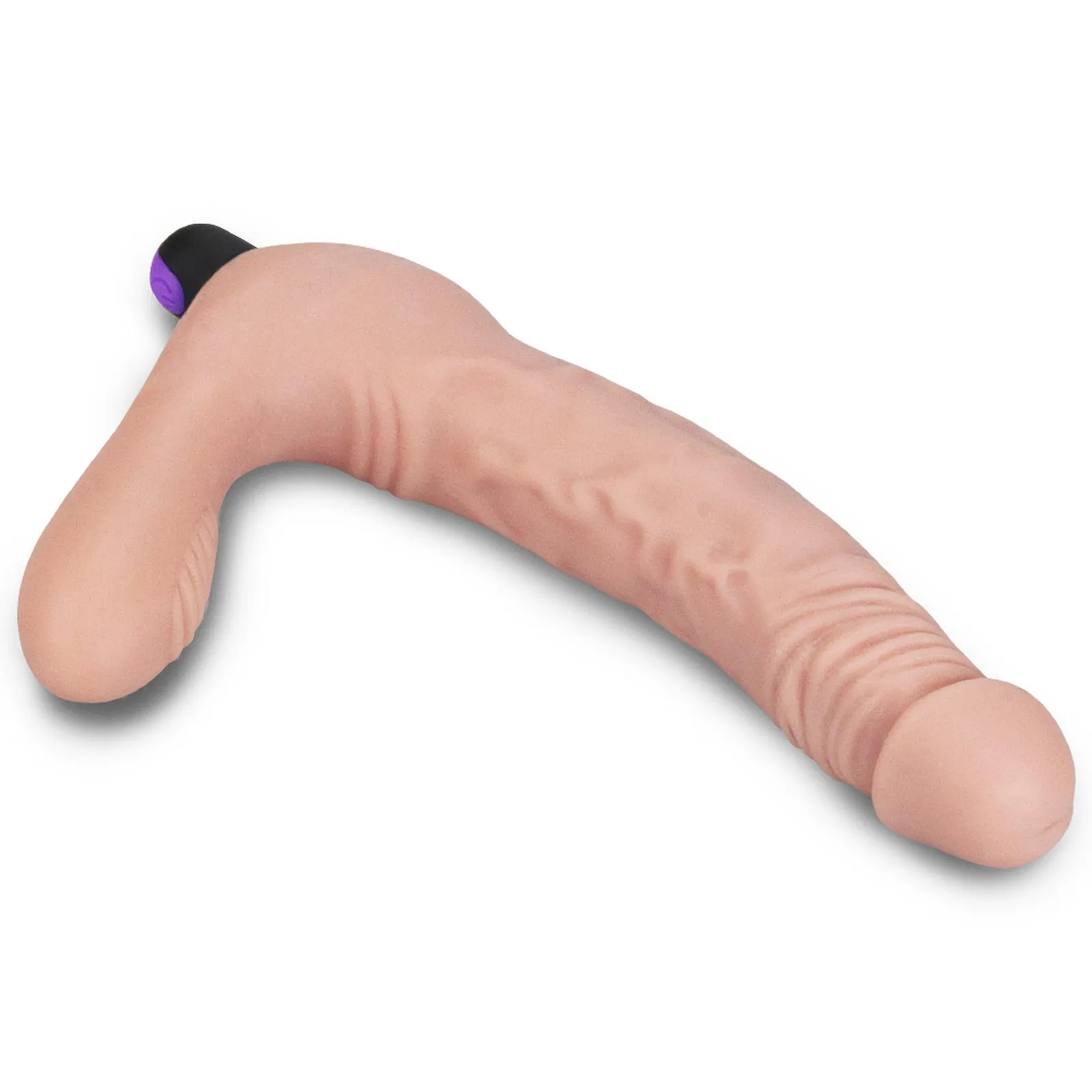 Lovetoy IJOY Rechargeable Strapless Strap-On Dildo with Vibrating Bullet