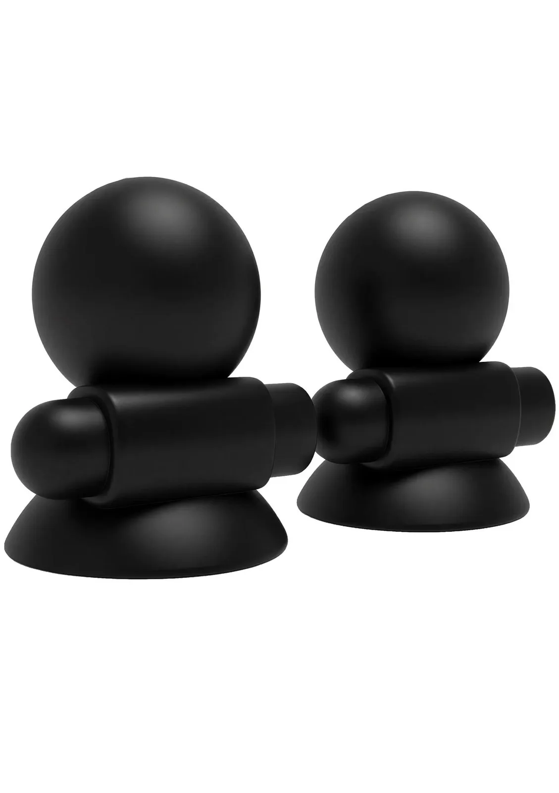 Taboom Nipple Play Vibrating Nipple Suckers Black