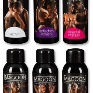 Magoon massage oil set 50 ml, 6 bottles