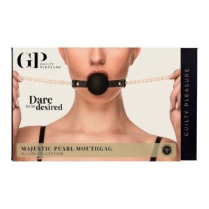 Guilty Pleasure Majestic Pearl Mouthgag – Ball Gag with Pearl Decoration